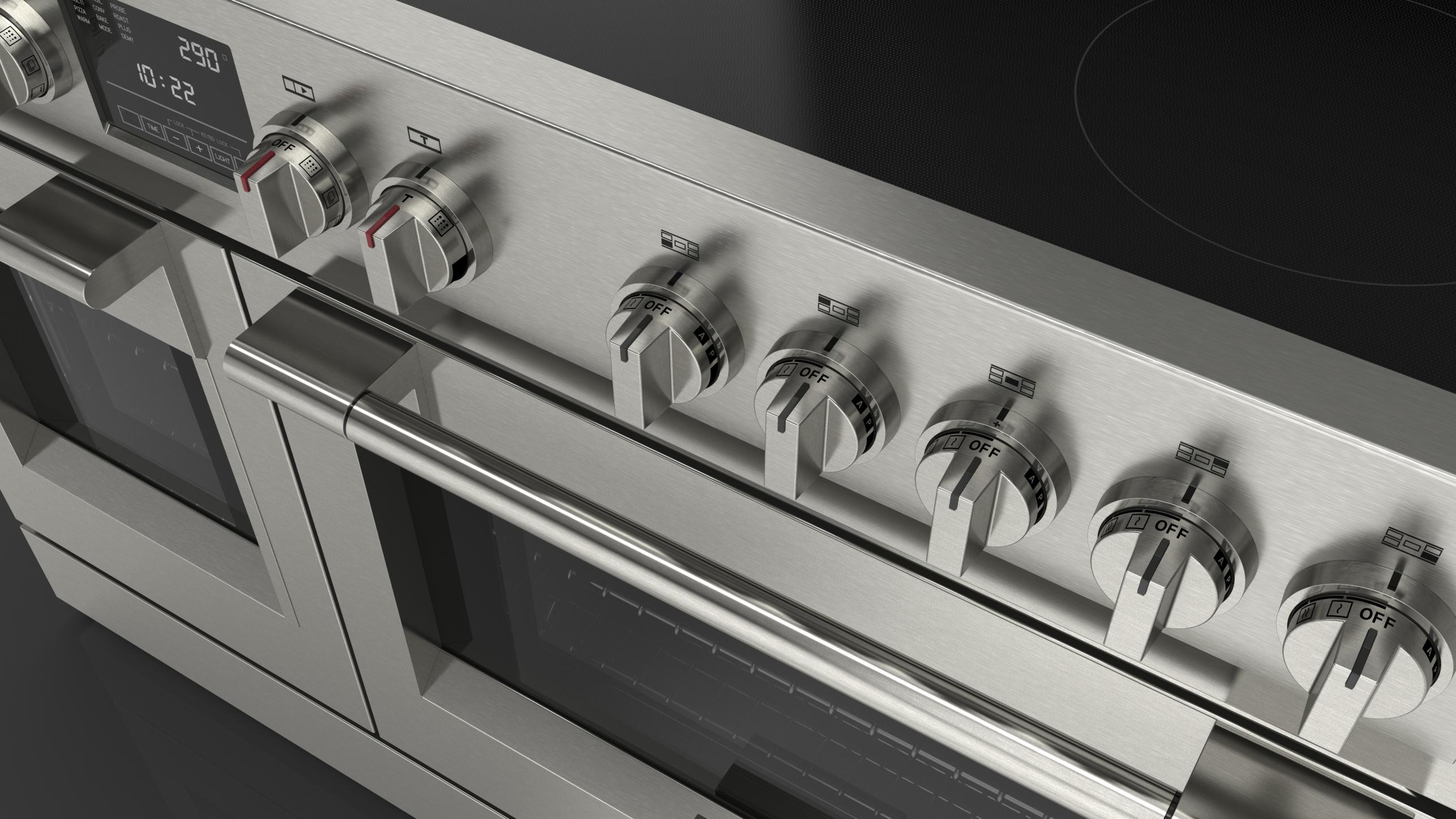 SOFIA 48” PRO INDUCTION RANGE WITH GRIDDLE Fulgor Milano